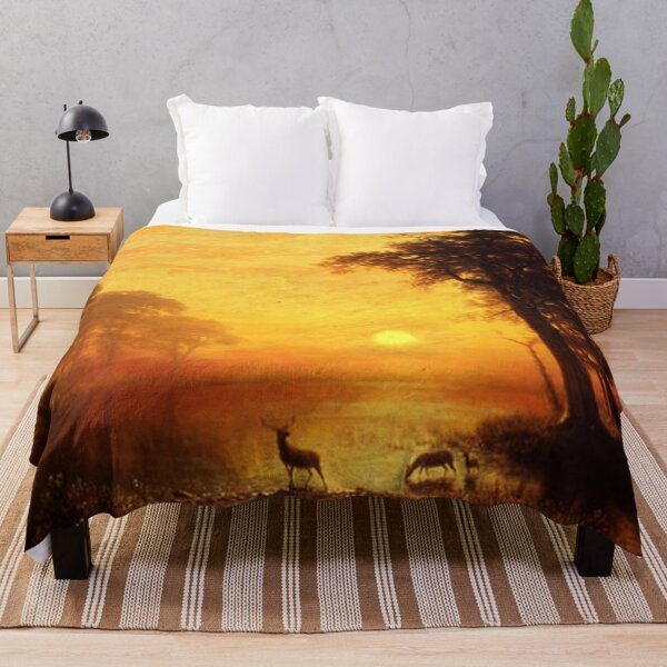 Item preview, Albert Bierstadt - Evening on Oneida Lake designed and sold by tomorrowsart.