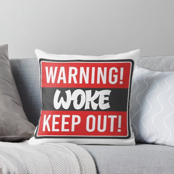 Item preview, Woke Keep Out designed and sold by RockBeeDesigns.