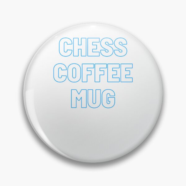Item preview, Chess Coffee Cup, Chess Coffee Mug Blue Design designed and sold by ChessPoker.