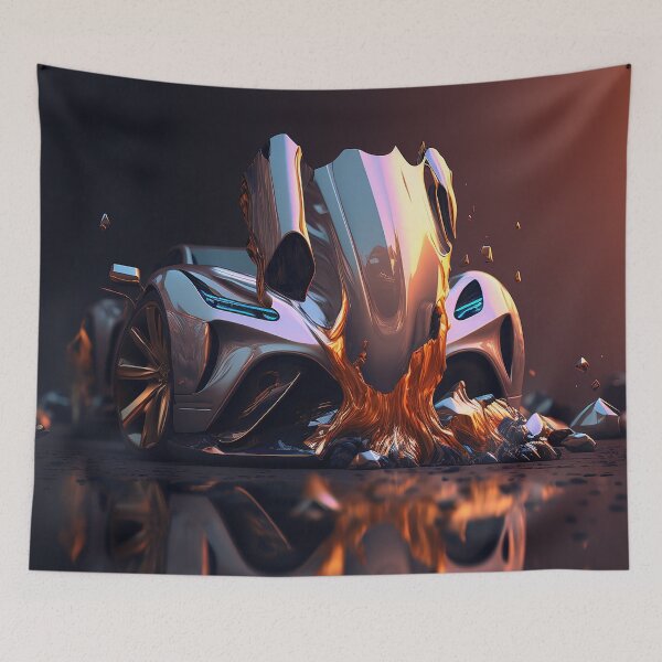 Item preview, The Power of Speed - amazing digital art of a supercar designed and sold by BIBIHOX.