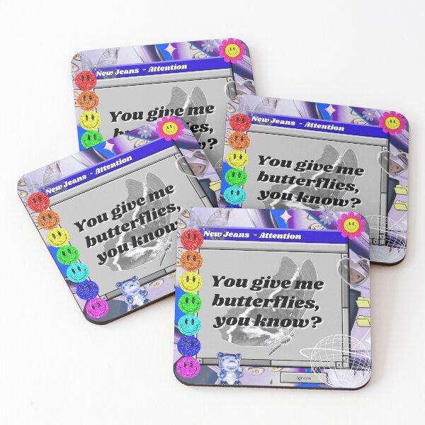Item preview, New Jeans - You give me butterflies, you know? designed and sold by Coney5.