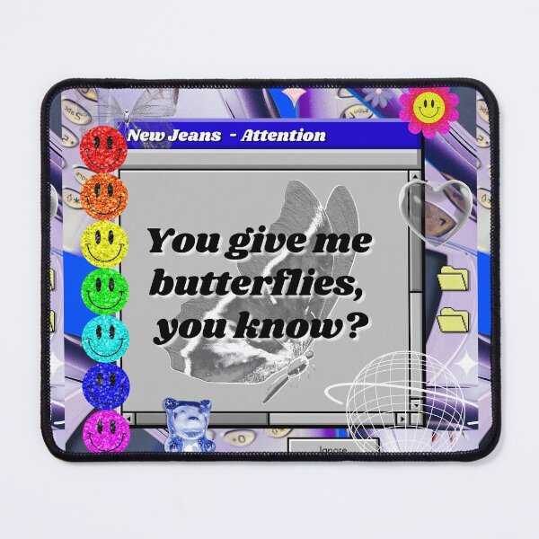 Item preview, New Jeans - You give me butterflies, you know? designed and sold by Coney5.