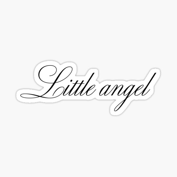 Vista previa del artículo con la obra «Pequeño ángel», diseñado y vendido por kassiopeiia.