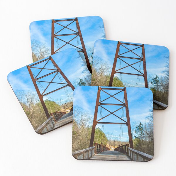 Item preview, Cable Bridge at Ivy Creek Greenway designed and sold by Craig Kauzmann.