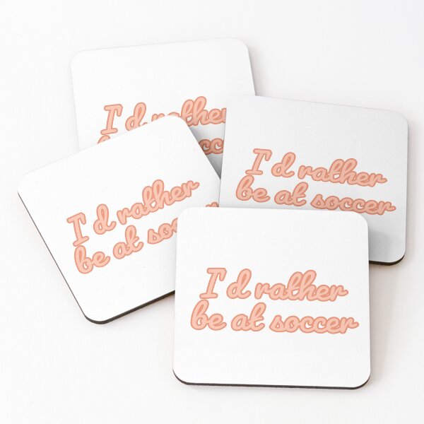 Item preview, Retro groovy, I’d rather be at soccer designed and sold by Designedby-E.