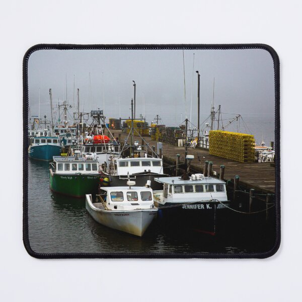 Item preview, Foggy Day at the Dock designed and sold by Daniel's Destinations.