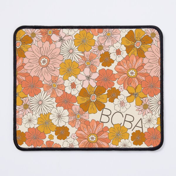 Item preview, BCBA Floral Retro Seamless Print designed and sold by abawizard.
