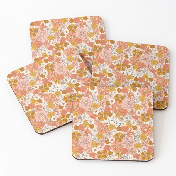 Item preview, BCBA Floral Retro Seamless Print designed and sold by abawizard.