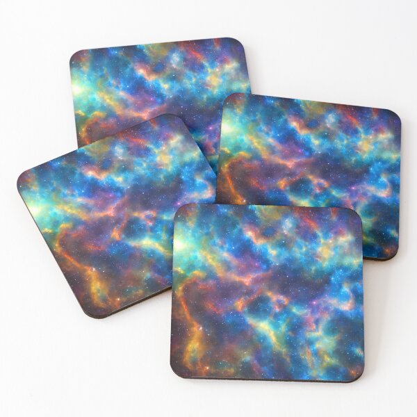 Item preview, Beautiful Cool and warm galaxies in the deep space designed and sold by MindEscape ..