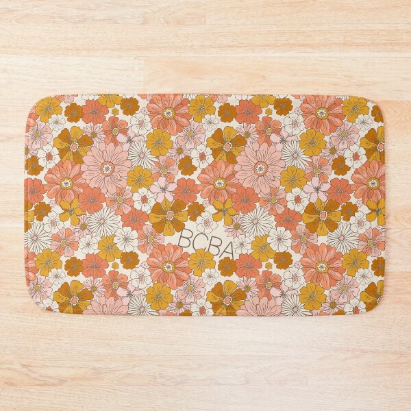 Item preview, BCBA Floral Retro Seamless Print designed and sold by abawizard.