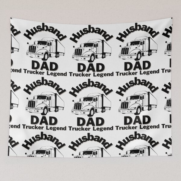 Item preview,  Husband Dad trucker legend  designed and sold by Tienda-Vane.