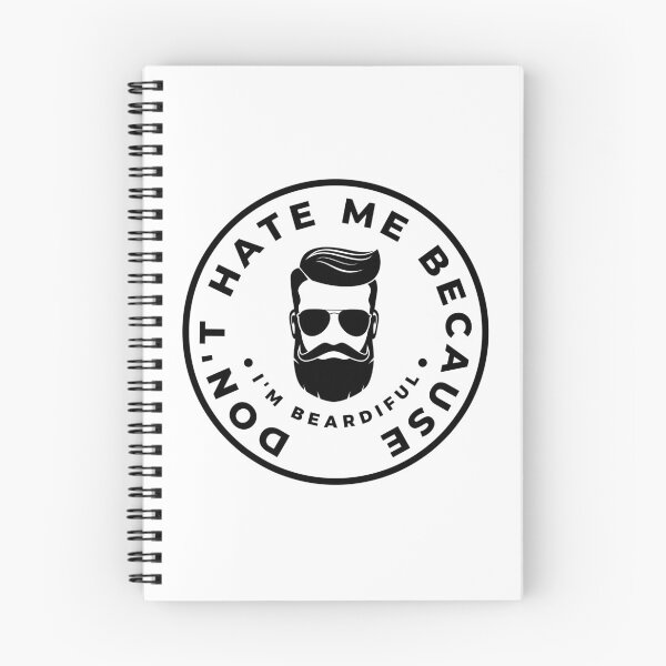 Item preview, Don't Hate Me Because I'm Beardiful, Saint Valentin Gift, Beardiful Men designed and sold by AwesomeMode.