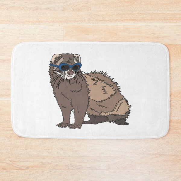 Item preview, Cool ferret  designed and sold by PeachCatDesigns.