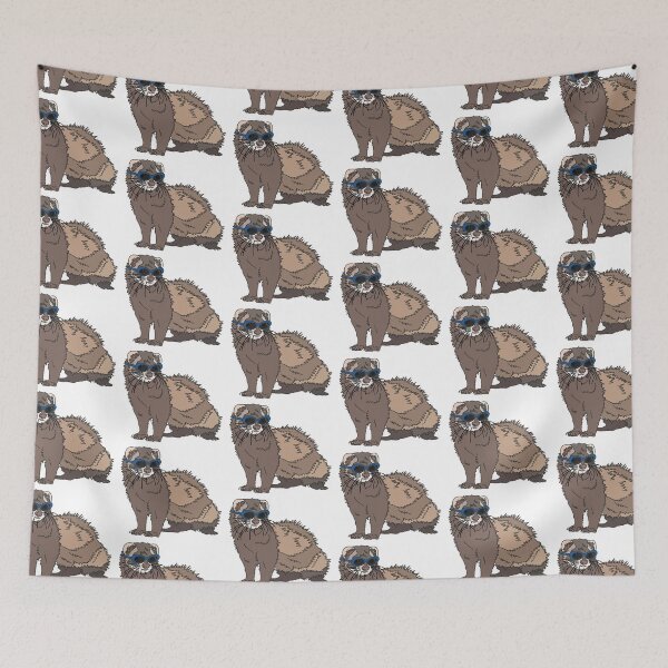 Item preview, Cool ferret  designed and sold by PeachCatDesigns.