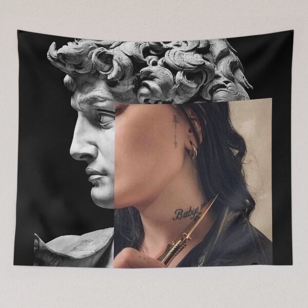Item preview, Michaelangelo Art (Black) designed and sold by Zheap14.