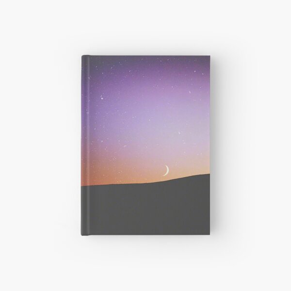 Stars and Moon Hardcover Journal