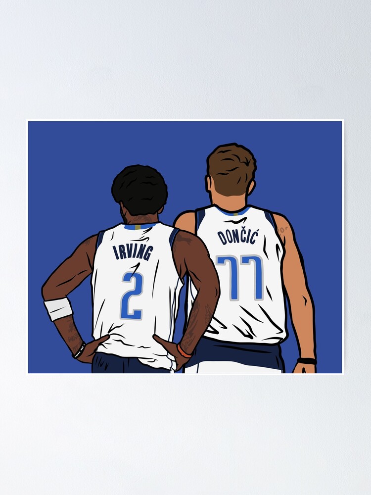 Luka Doncic jersey Art Board Print for Sale by athleteart20