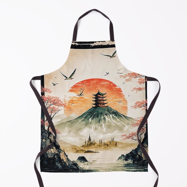 Artikelvorschau, Japanese Landscape #3 entworfen und verkauft von CXDigitalArt.