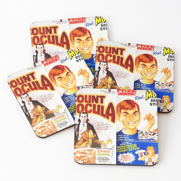 Item preview, Count Chocula Cereal Box designed and sold by Plastic Memory Archive.