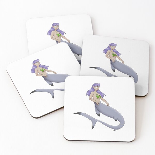 Item preview, shark mermaid designed and sold by Dino-draws.