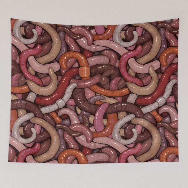 Item preview, Worms! designed and sold by alinabeska.