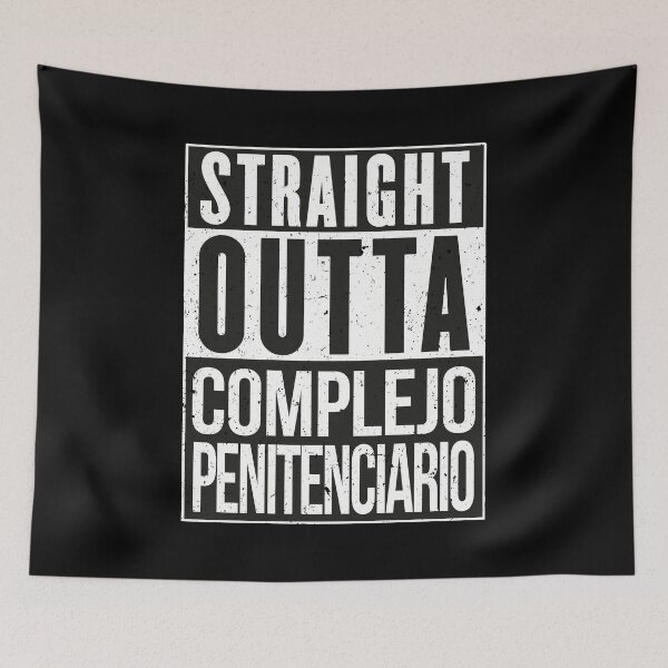 Item preview, PUBG - Straight Outta Complejo Penitenciario designed and sold by Ninja Design Inc.