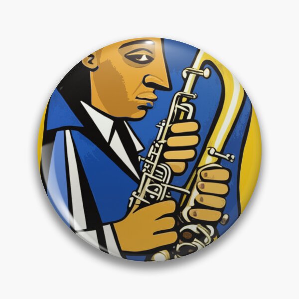 Item preview, Jazzman painting  designed and sold by laurentlesax.