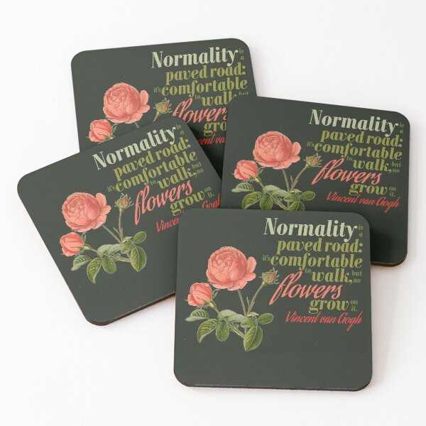 Item preview, Van Gogh Flowers Quote designed and sold by MiakadoArts.