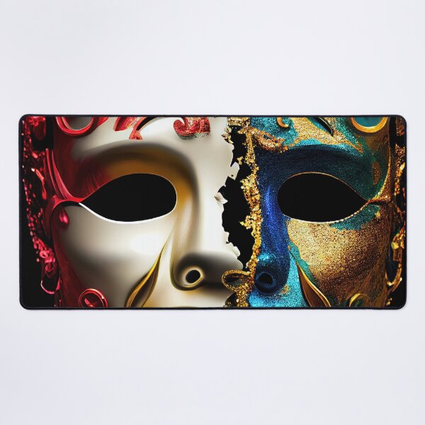 Item preview, Double Carnival Mask designed and sold by OccultDreams.