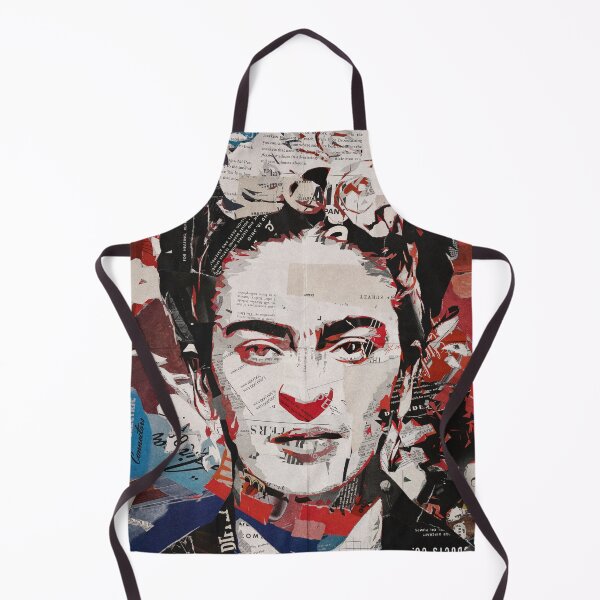 Item preview, frida kahlo paper collage art figure #18 designed and sold by artomazo.
