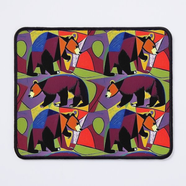 Item preview, Colorful Gig Brown Bear designed and sold by FloralZoo.