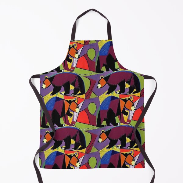Item preview, Colorful Gig Brown Bear designed and sold by FloralZoo.