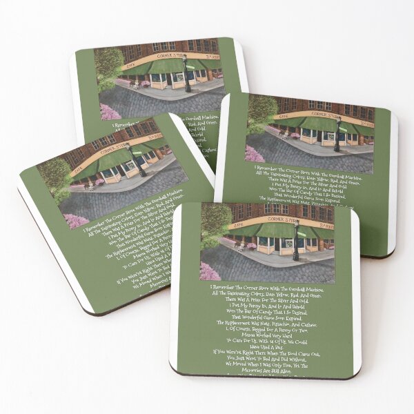 Item preview, Thatcher Street Poem designed and sold by Freshinkshop.