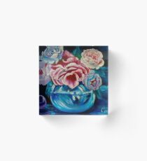 Bouquet Acrylic Block