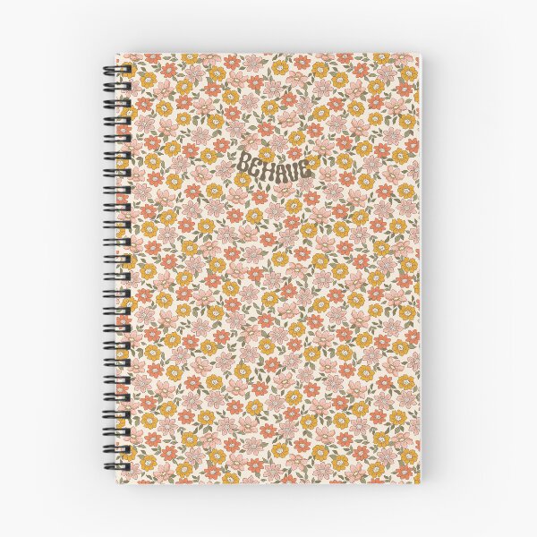 Item preview, Behave Flowers Retro Seamless Print designed and sold by abawizard.