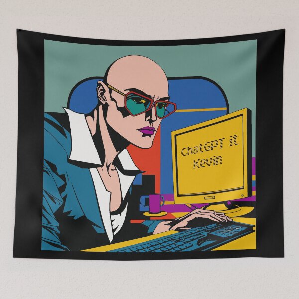 Item preview, ChatGPT it Kevin designed and sold by Tanis-Tweedale.