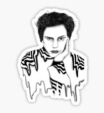 Evan peters Sticker