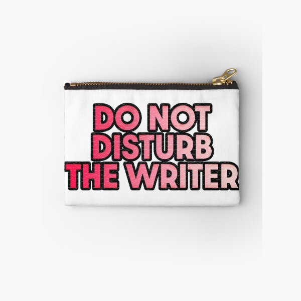 Item preview, Do Not Disturb the Writer Crackled designed and sold by AF Stewart Art Designs.