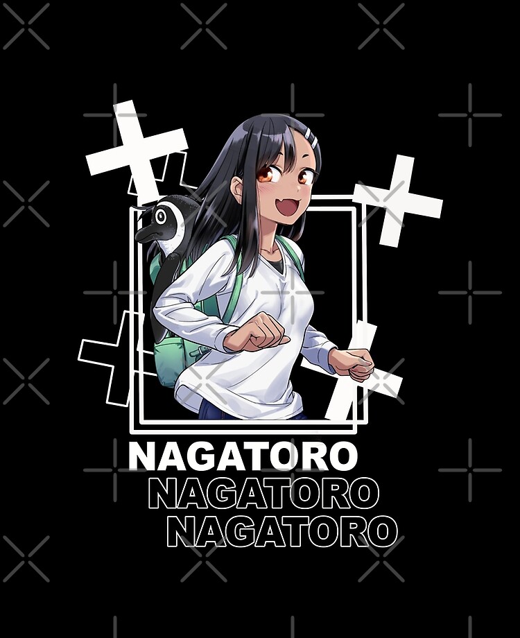 Nagatoro Hayase - The Sassy Waifu from Don't Toy with Me, Miss Nagatoro  anime and manga iPad Case & Skin for Sale by theUltZombie