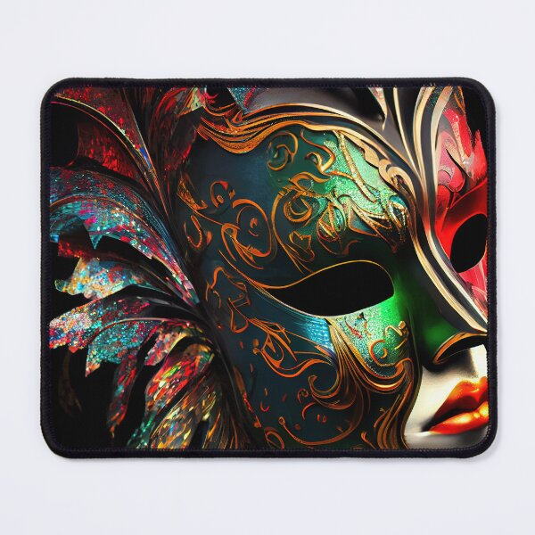 Item preview, Multicolor Carnival Mask designed and sold by OccultDreams.