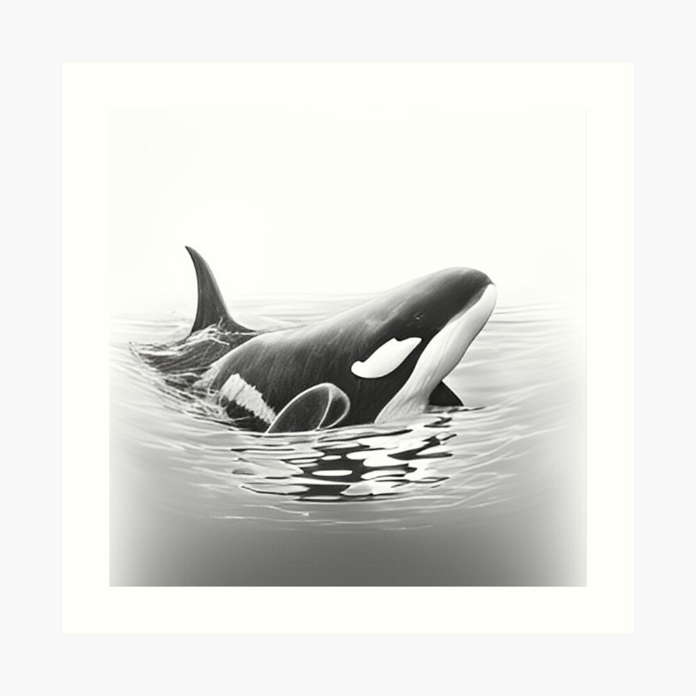 Orca Pencil Case Orca Zipped Pouch Orca Pouch Orcas Makeup Bag Orca  Cosmetic Bag Orca Case Beautiful Whale Gift Orca Design Orcas 