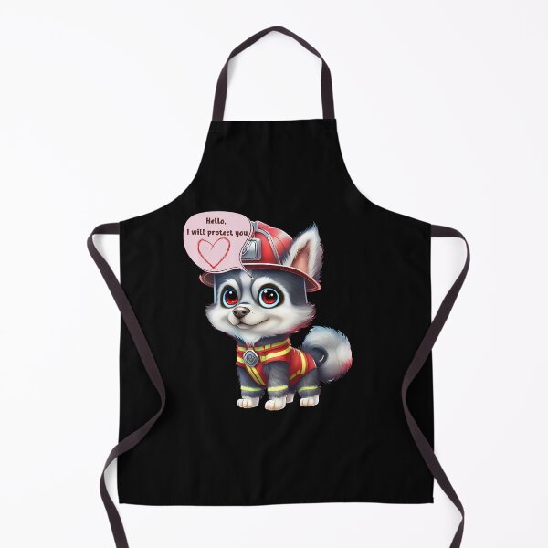 Item preview, Firefighter, i will protect you, husky designed and sold by HarriPaloma.