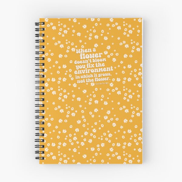 Item preview, Yellow Blooming Flowers Quote Retro Seamless Print designed and sold by abawizard.