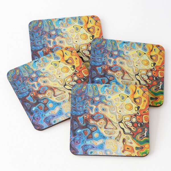 Item preview, Beautiful Abstract of Multi Colors designed and sold by Artel-Blue.