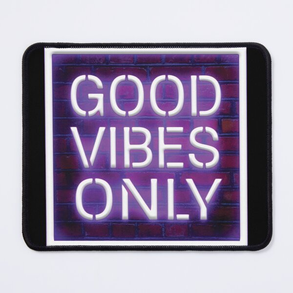 Item preview, GOOD VIBES ONLY IN NEON designed and sold by dddesignsnj.