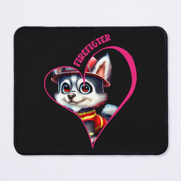 Item preview, Firefighter, husky love designed and sold by HarriPaloma.