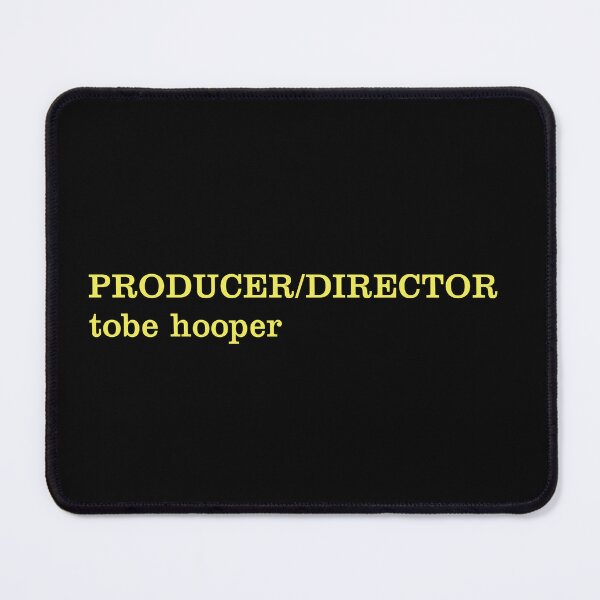 Item preview, Directed by Tobe Hooper designed and sold by HereticTees.