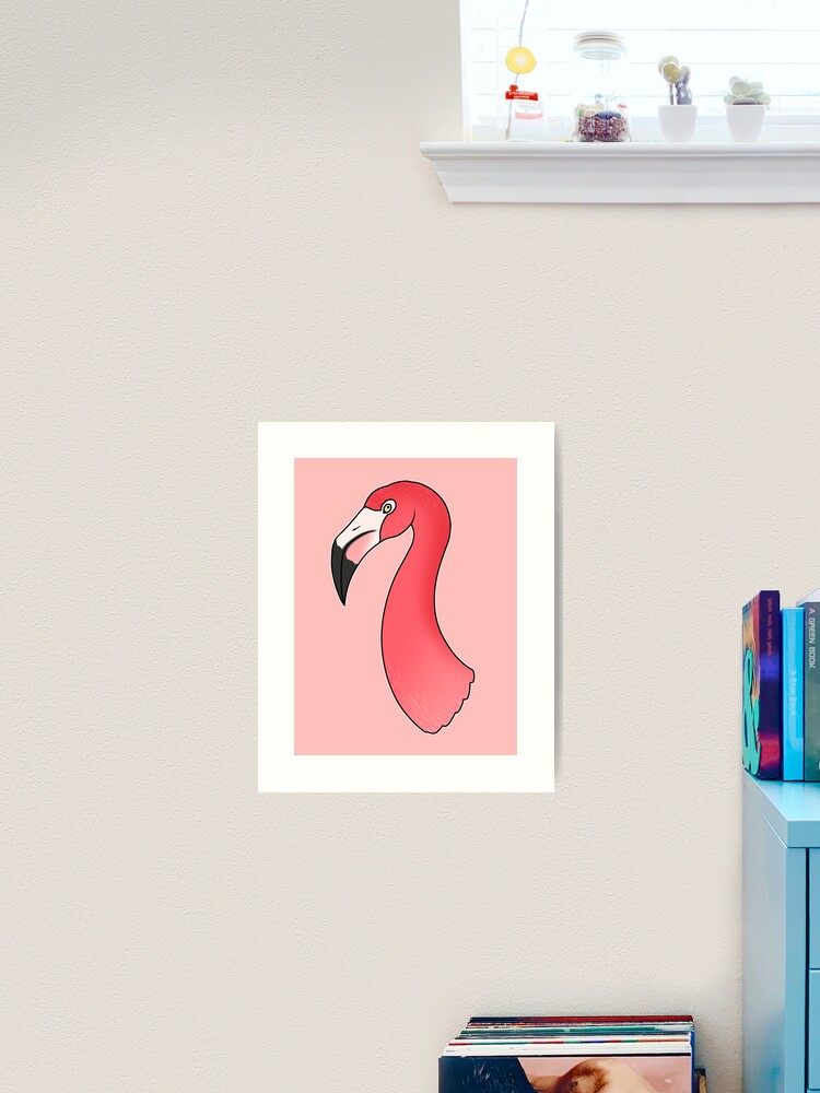 American Flamingo Art Print