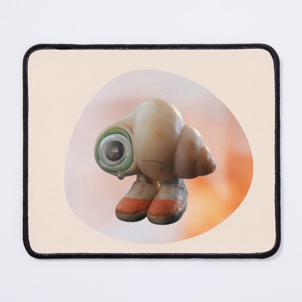 Item preview, Marcel the Shell with Shoes On in a Gradient Frame designed and sold by erinrianna1.