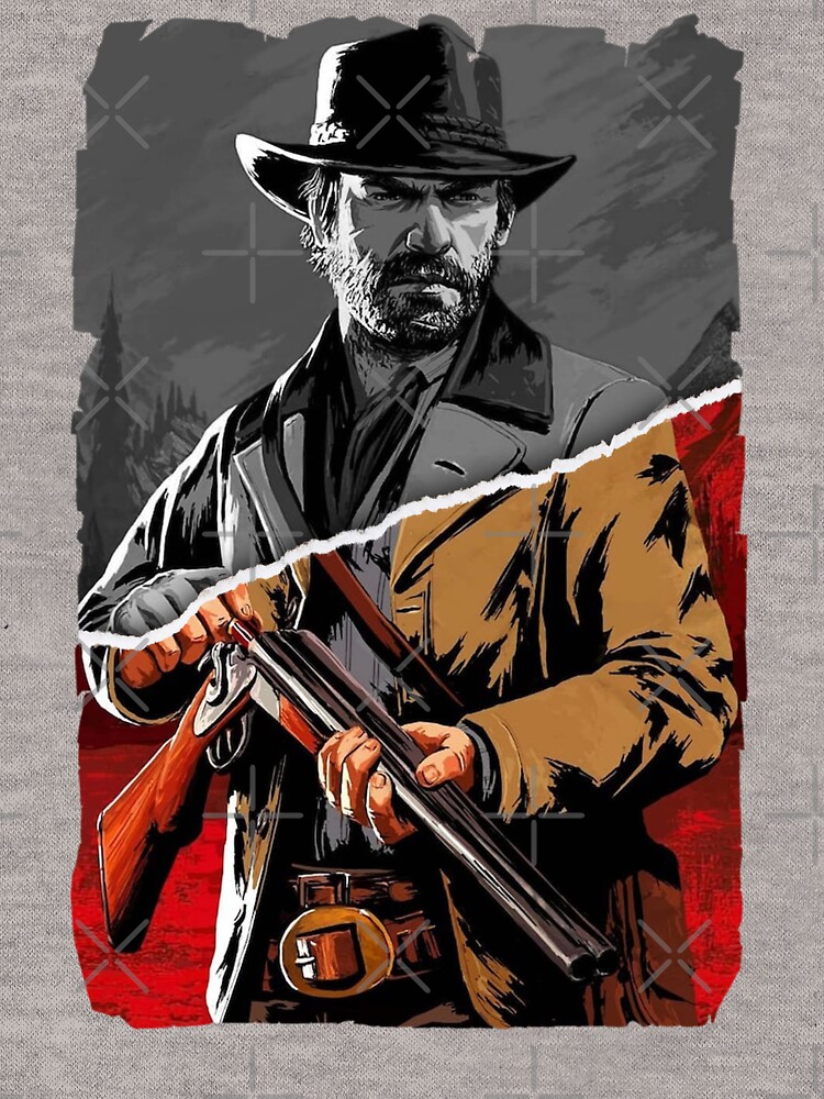 Imagen 7 de 7, Camiseta esencial con la obra Arthur Morgan, diseñada y vendida por snexon.